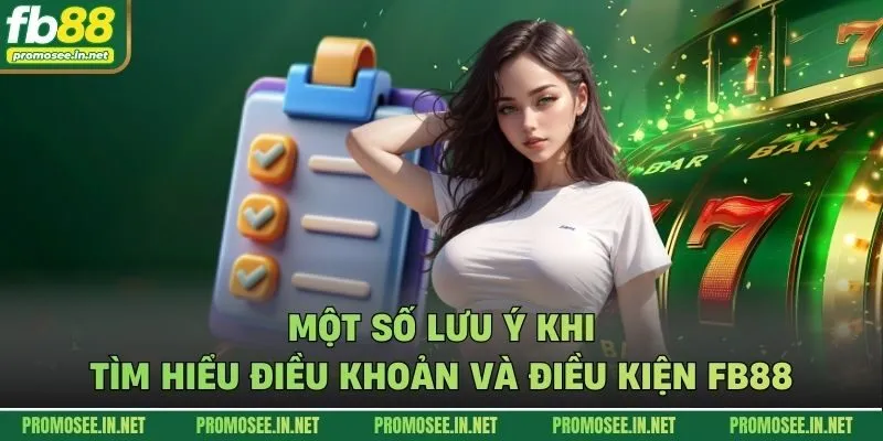 Một số lưu ý khi tìm hiểu điều khoản và điều kiện FB88