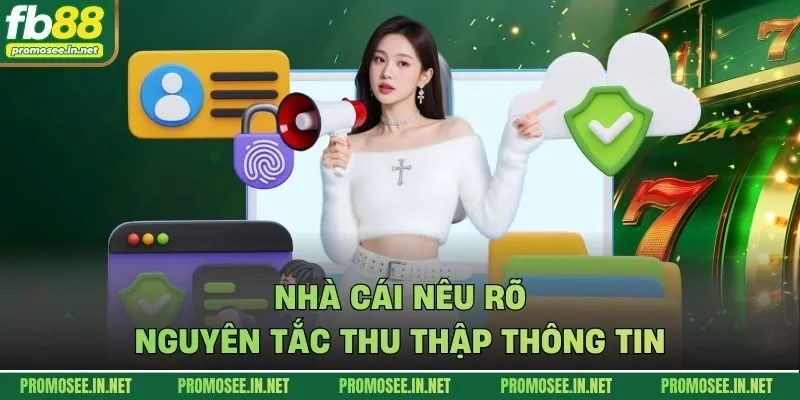 Nhà cái nêu rõ nguyên tắc thu thập thông tin